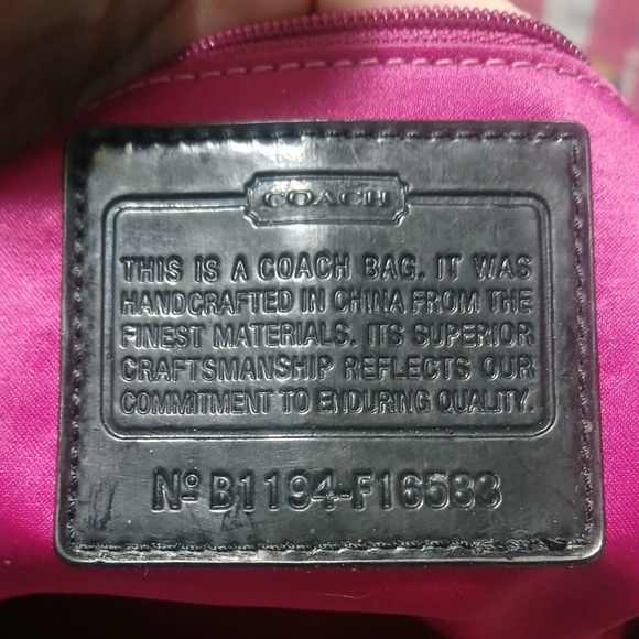 EUC Coach Poppy Daisy Graffiti tote bag - Picture 4 of 6